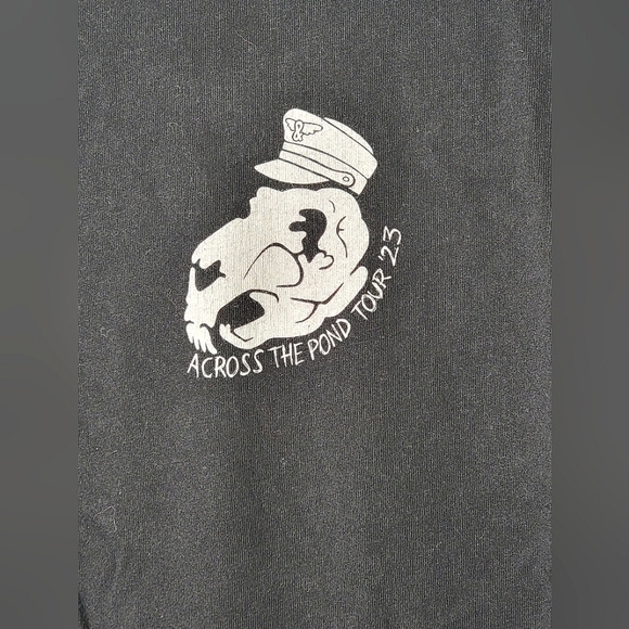 LoveJoy Across The Pond 2023 Tour Graphic T-shirt, Size Large - Picture 2 of 5